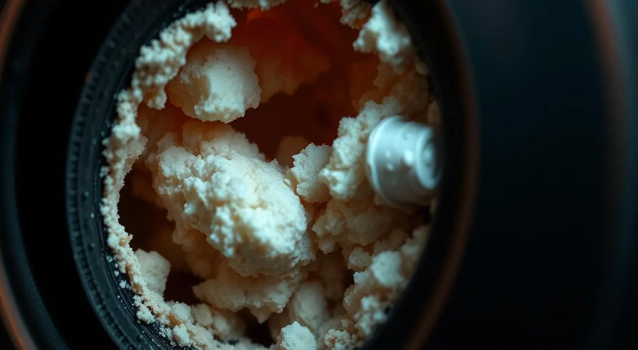 Heavy mineral scale buildup inside a water heater element — hard water damage to water heaters in Fort Lauderdale